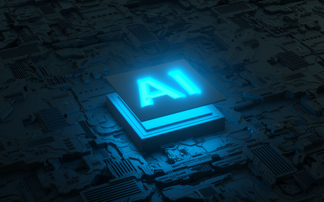 Vezje in AI mikro procesor 14.4.2024